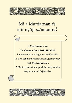 Mi a Mazdaznan Titel 300