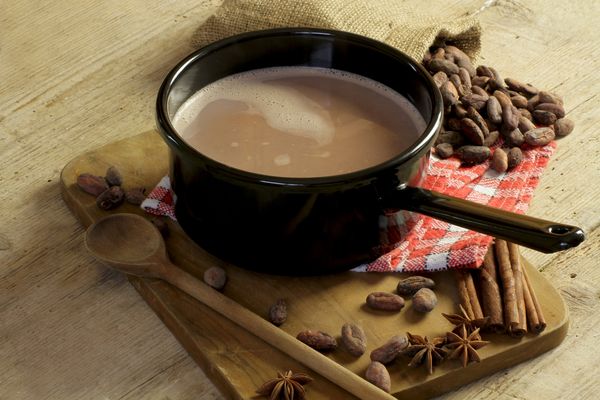 Rezept: Kakaoschalen-Tee